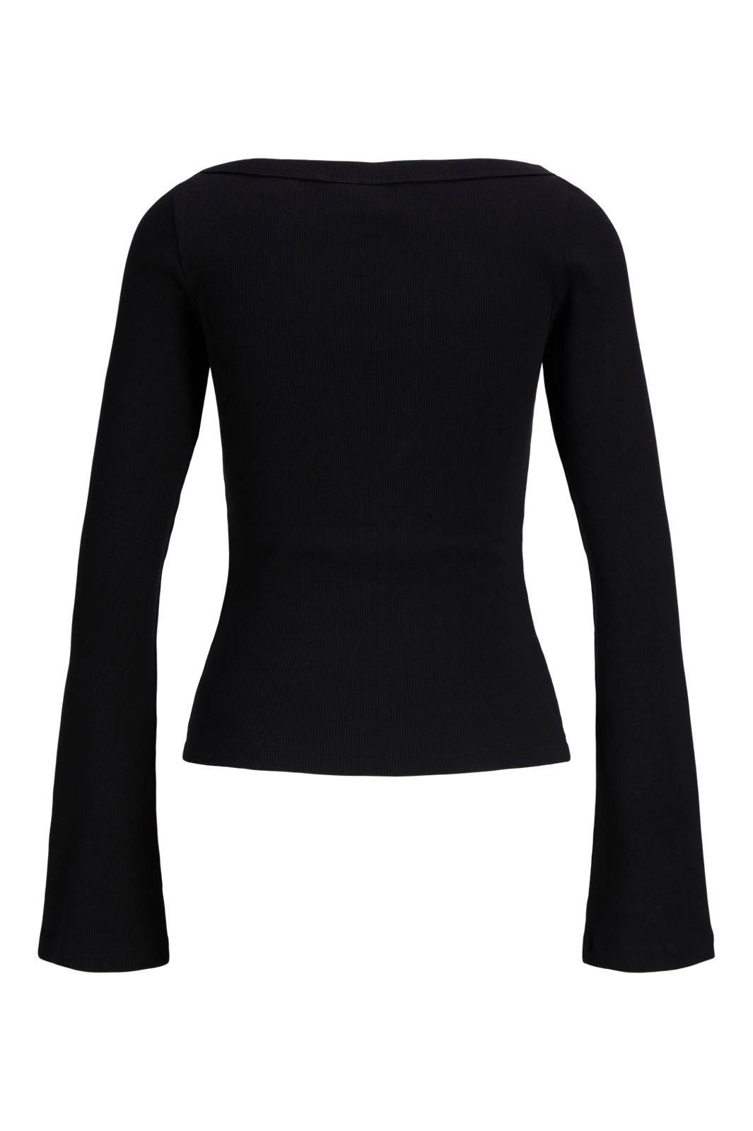 Jjxx - Jxfifi Str Boatneck Ls Wide Top - 5200677 Black