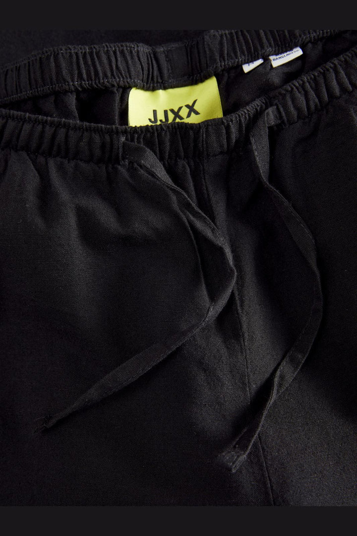 Jjxx - Jxflora Linen Blend Pant Sn - 4493806 Black