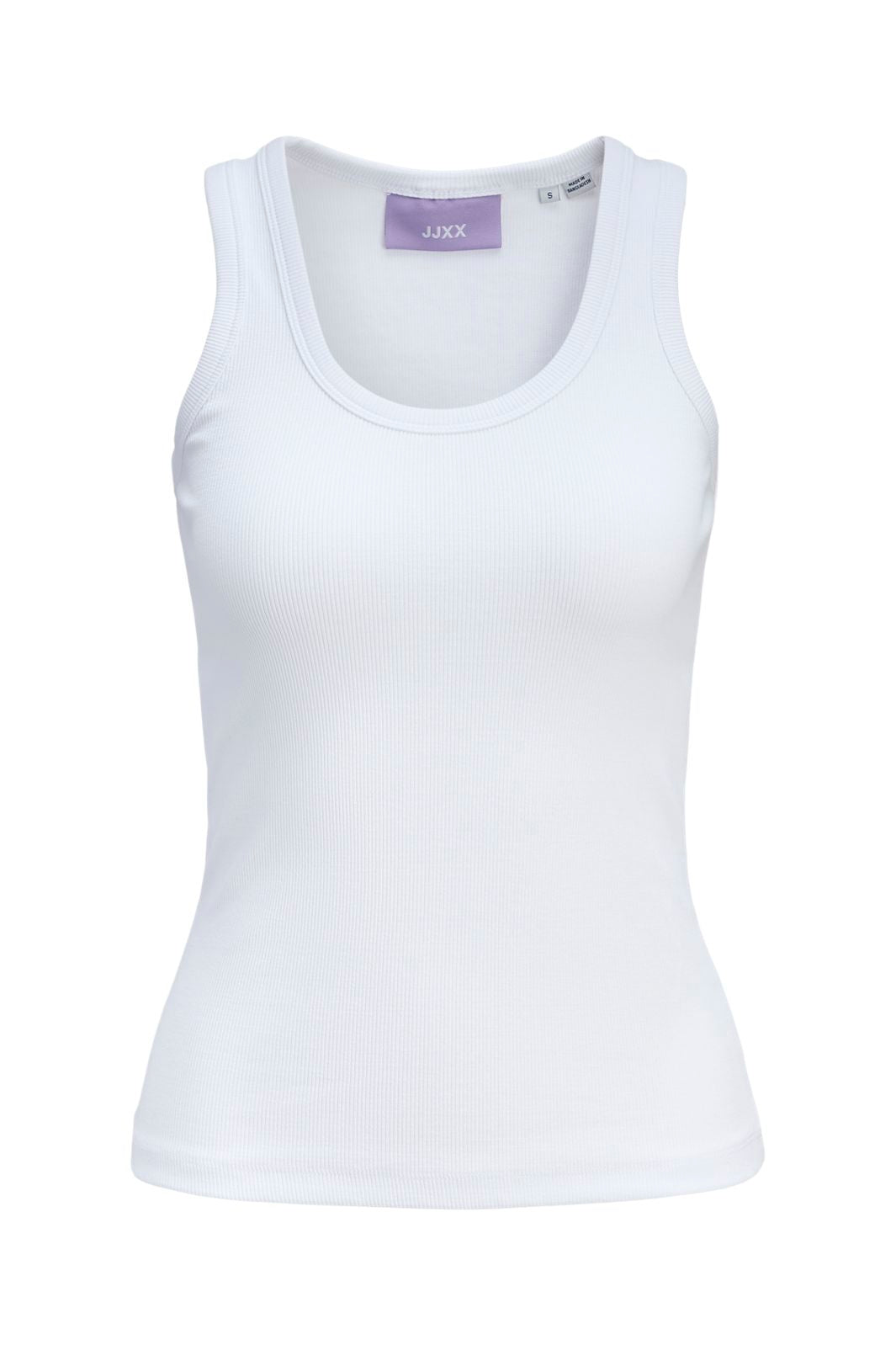 Jjxx - Jxfrida Sl U-Neck Top - 4792639 Bright White
