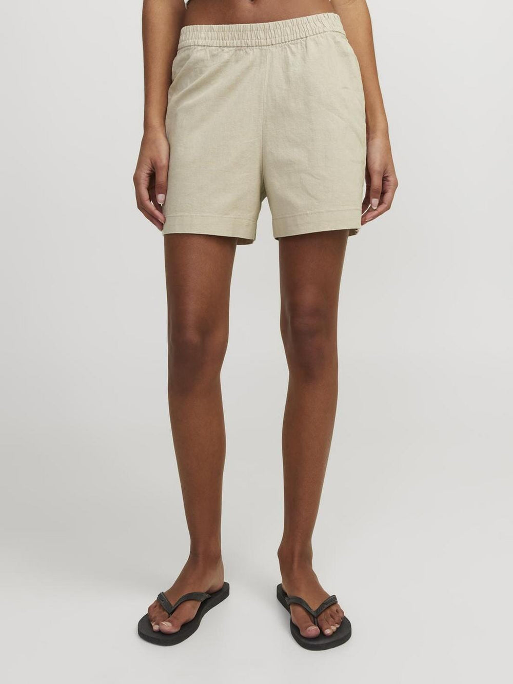 Jjxx - Jxpoppy Summer Shorts - 4517096 Feather Gray