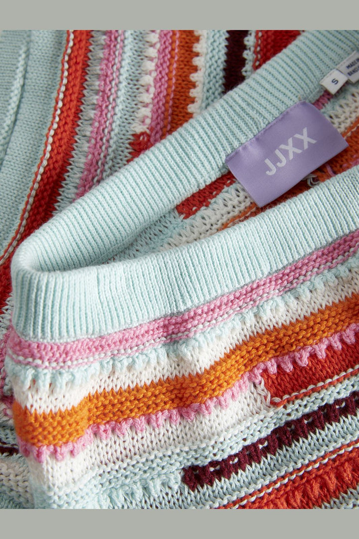 Jjxx - Jxrory Shorts Knit - 4771685 Persimmon Orange /Muliti Color