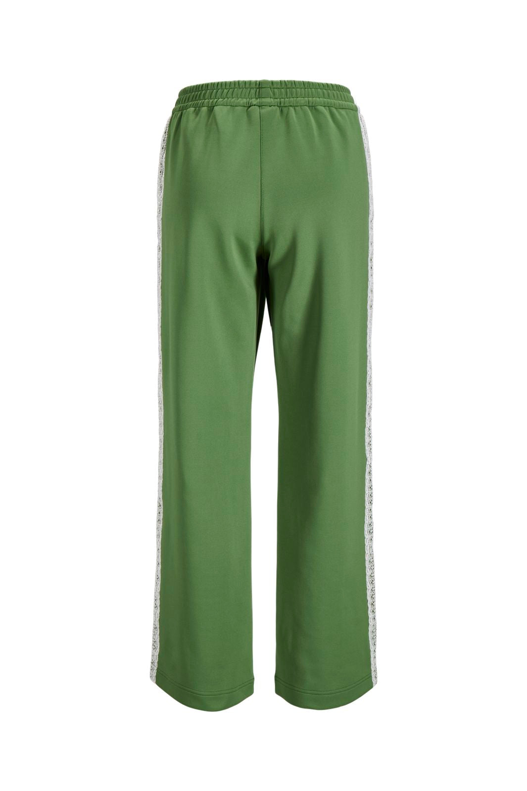 Jjxx - Jxsky Esme Wide Pants - 5159890 Artichoke Green Lace Antique White