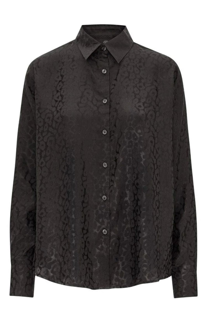 Karmamia - Alma Shirt 2241 - Black Leo Silk
