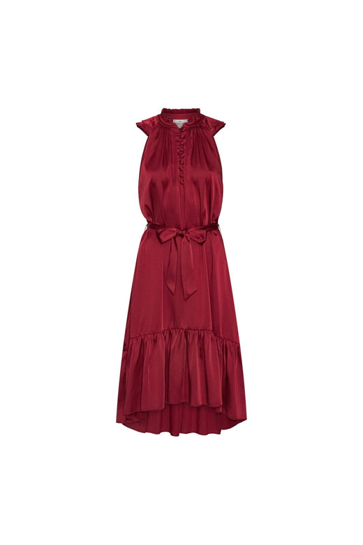 Karmamia - Anna Dress 2581 - Hammered Maroon