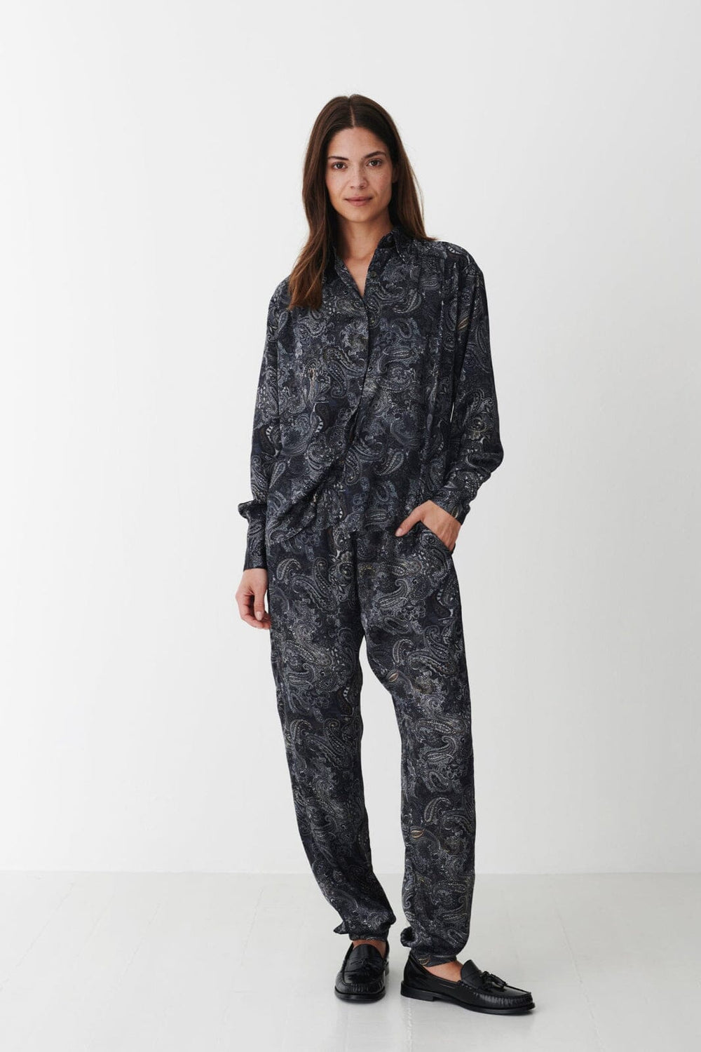 Karmamia - Augusta Shirt 2233 - Gaia Paisley Skjorter 