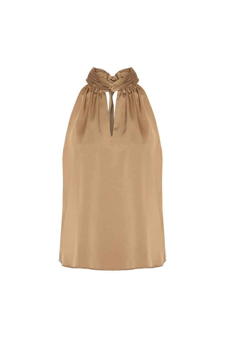 Karmamia - Ava Top 2491 - Hammered Camel