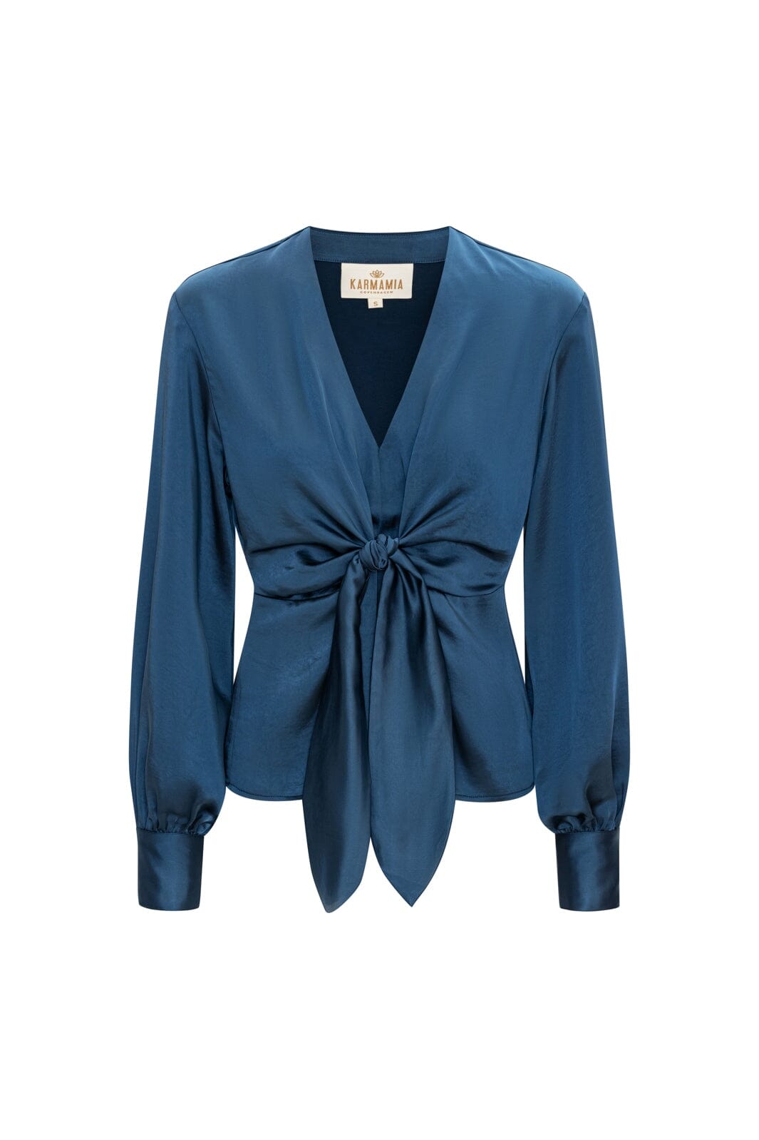Karmamia - Blair Blouse 2301 - Rich Cerulean Blue