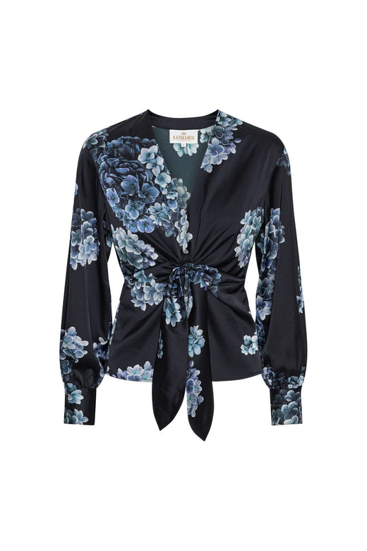 Karmamia - Blair Blouse 2567 - Hydrangea