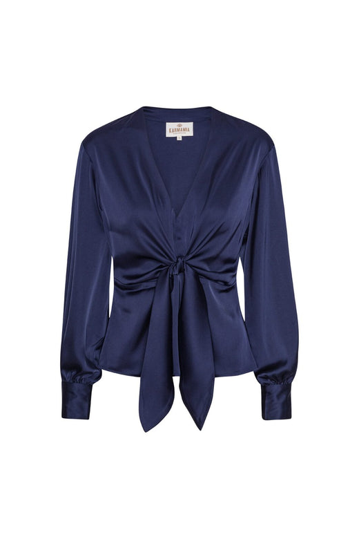Karmamia - Blair Blouse 1956 - Semi Rich Navy