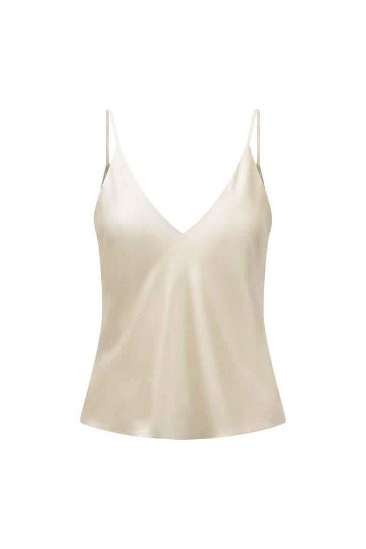 Karmamia - Camisole Top 2361 - Semi Rich Porcelain