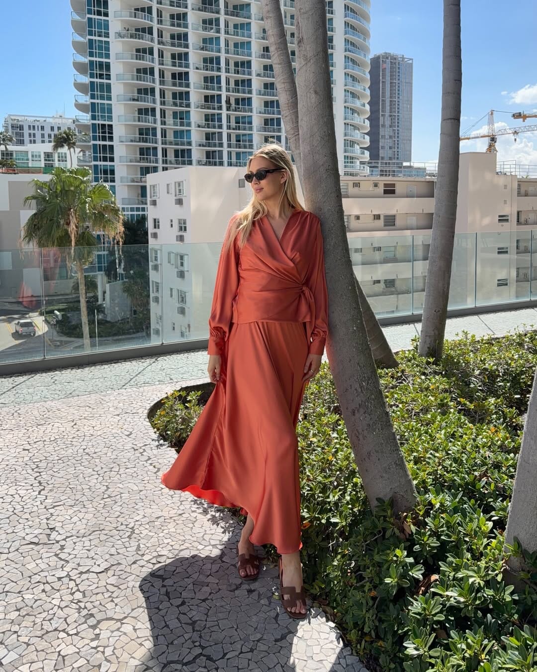 Karmamia - Ines Blouse 2367 - Semi Rich Sunset Bluser 