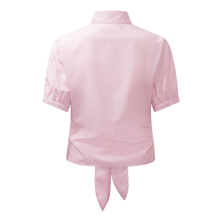Karmamia - Lee Shirt (Short) 2390 - Pink Cotton Skjorter 