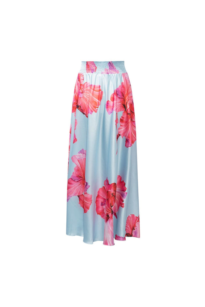 Karmamia - Savannah Skirt 2531 - Fuchsia Maxi Flower