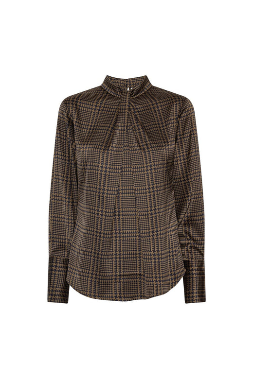 Karmamia - Tara Blouse 2514 - Houndstooth