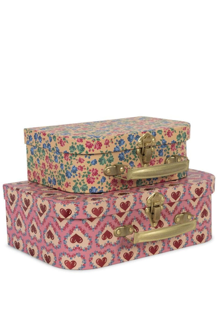 Konges Sløjd - 2 Pack Suitcase Fsc Ks103118 - Pink