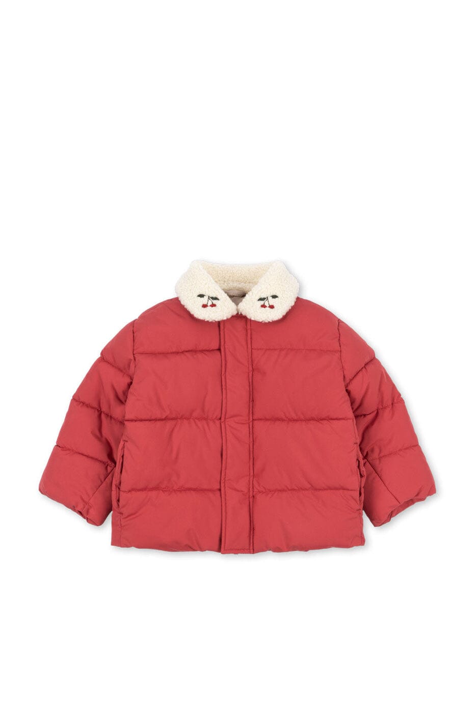 Konges Sløjd - Alpi Collar Jacket Grs Ks105680 - Cardinal Jakker 