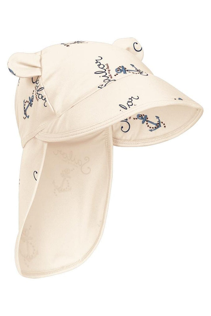 Konges Sløjd - Aster Bear Sun Hat Grs Ks103269 - Rock My Boat