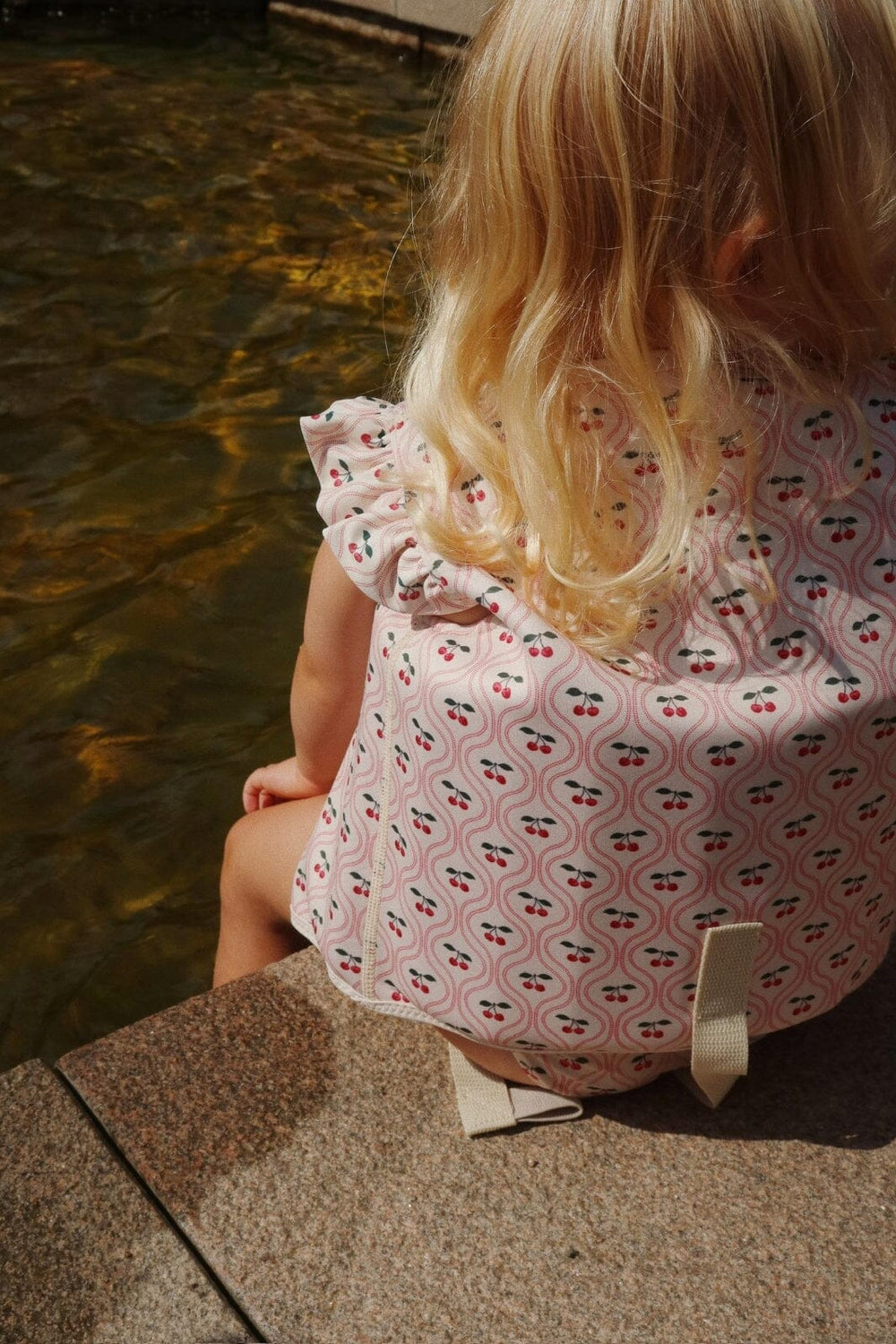 Konges Sløjd - Avery Swim Vest Ks103230 - Cherry Pink Motif