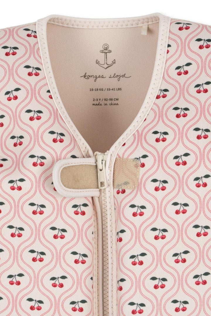 Konges Sløjd - Avery Swim Vest Ks103230 - Cherry Pink Motif