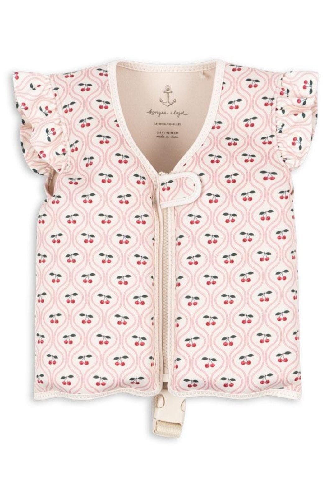 Konges Sløjd - Avery Swim Vest Ks103230 - Cherry Pink Motif