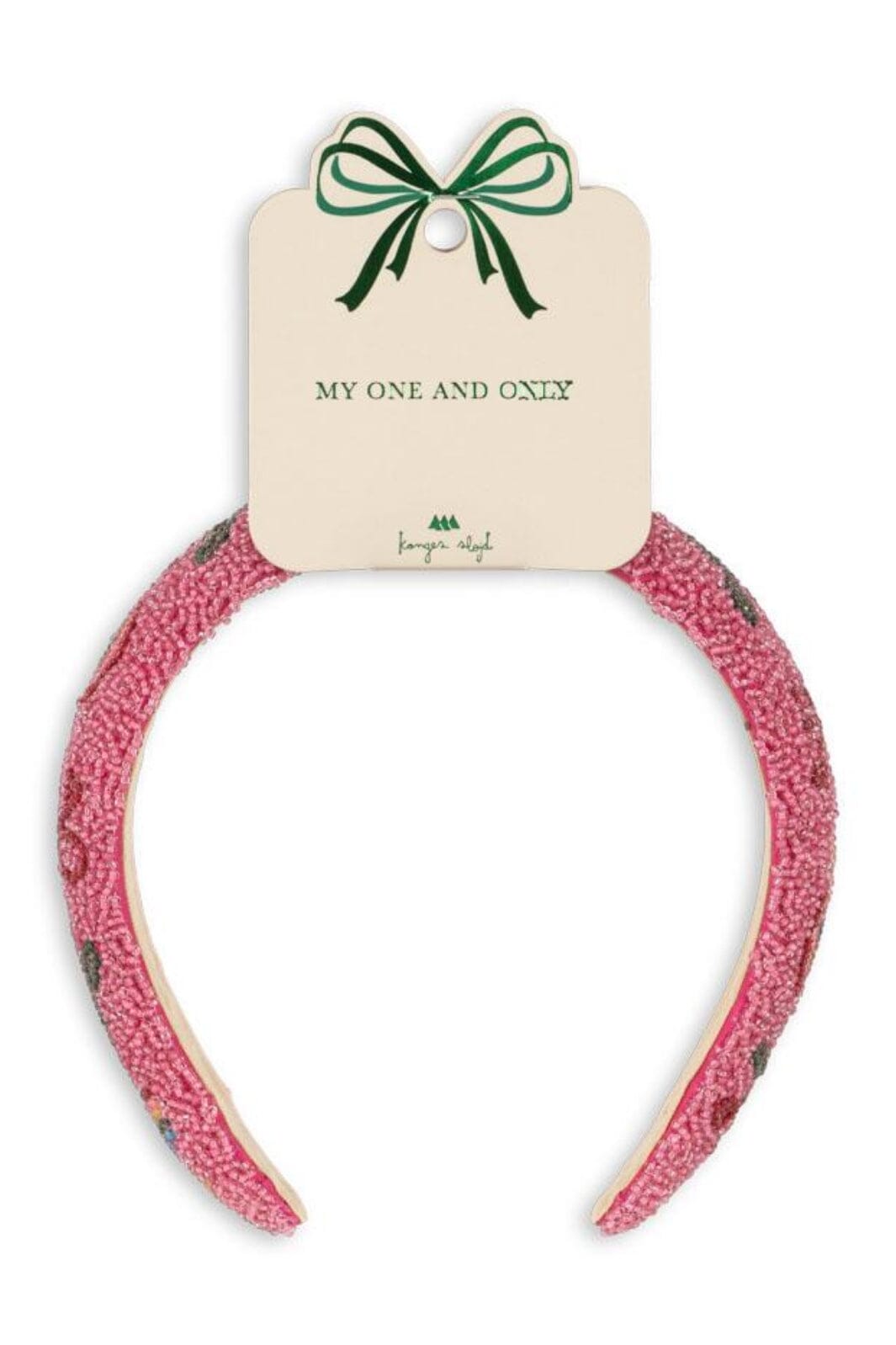 Konges Sløjd - Beaded Hairbrace Ks103301 - Bubblegum