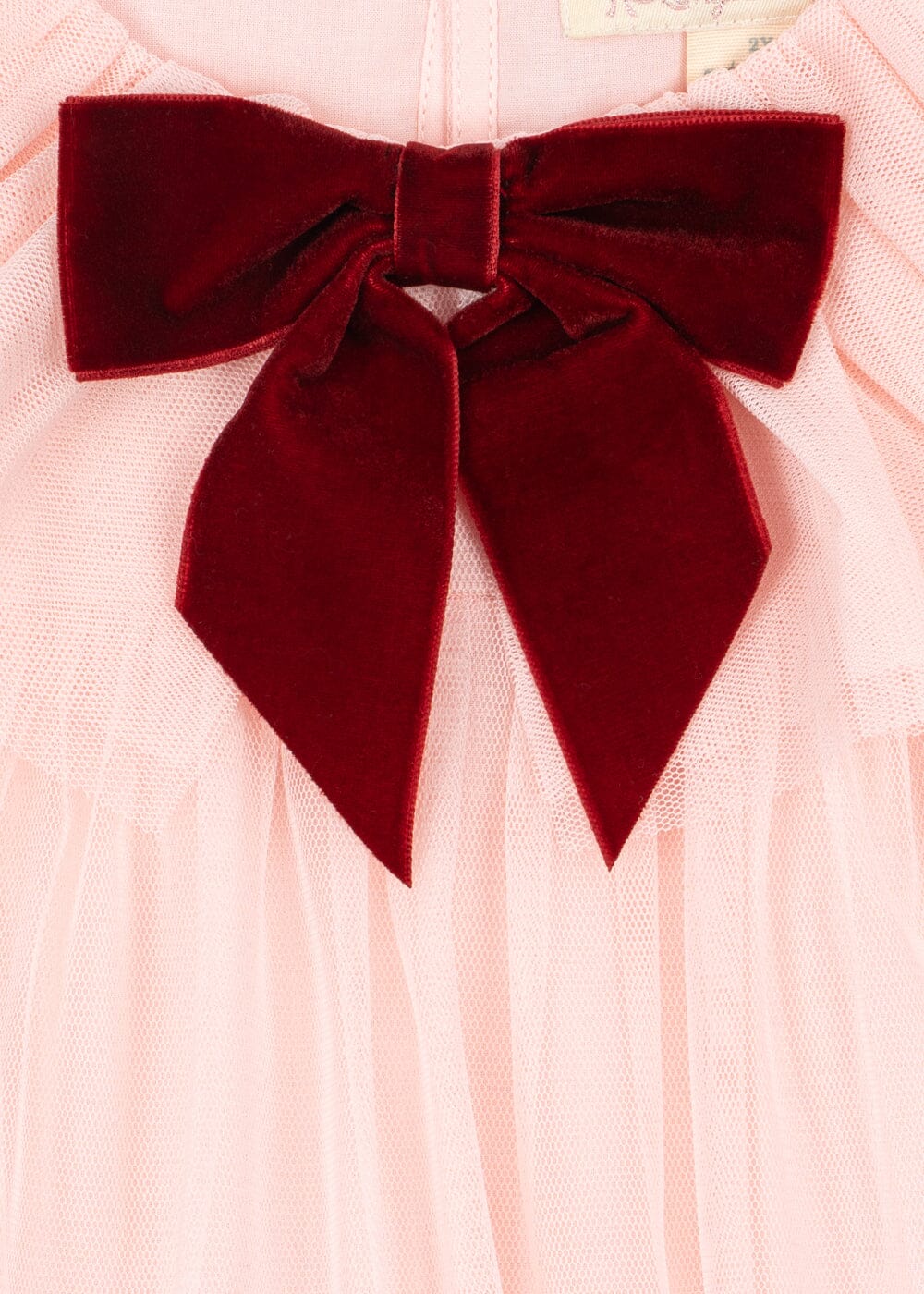 Konges Sløjd - Bow Dress Ks106400 - Creole Pink