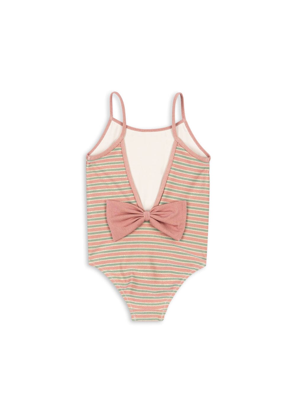 Konges Sløjd - Bowwow Swimsuit Ks104715 - Blush Stripe Badedragter 