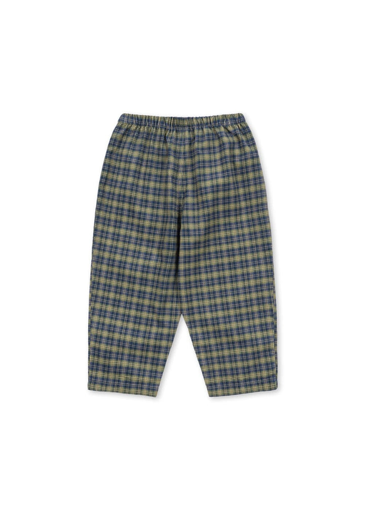 Konges Sløjd - Cara Pants Gots Ks108133 - Laurel Blue Check