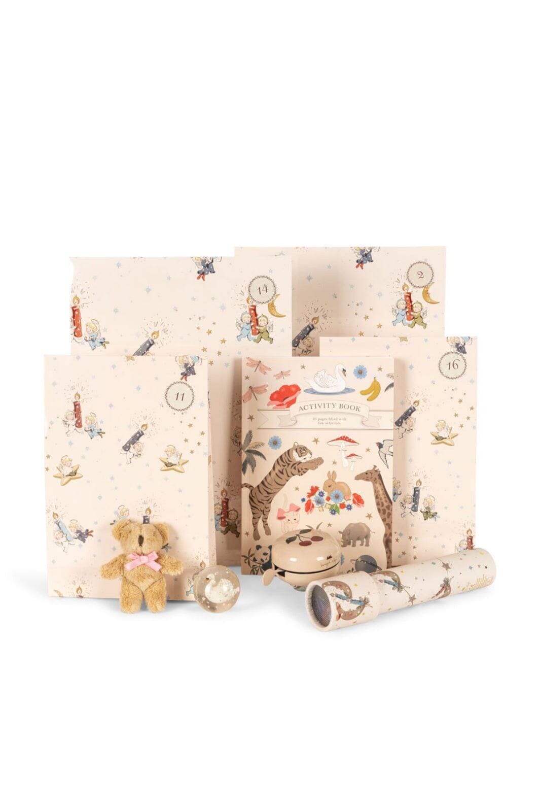 Konges Sløjd - Christmas Calendar With 24 Gifts Ks104251 - Beige Interiør 
