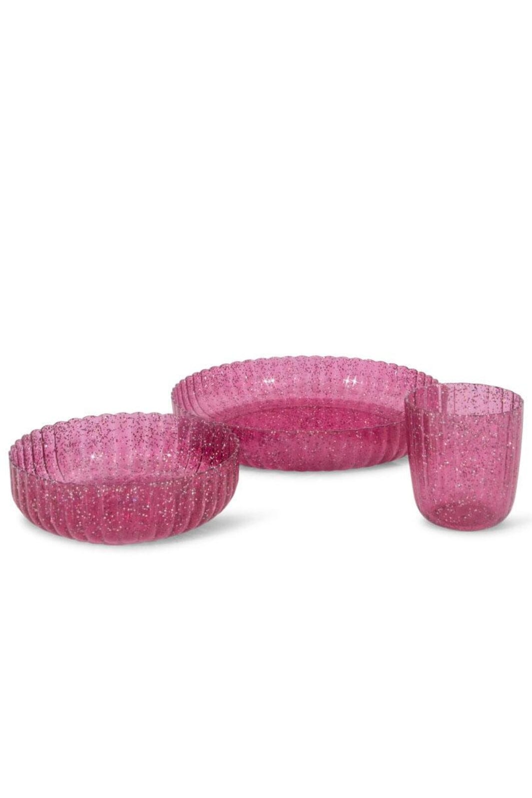 Konges Sløjd - Dinner Set Glitter Ks103029 - Sparkling Sangria