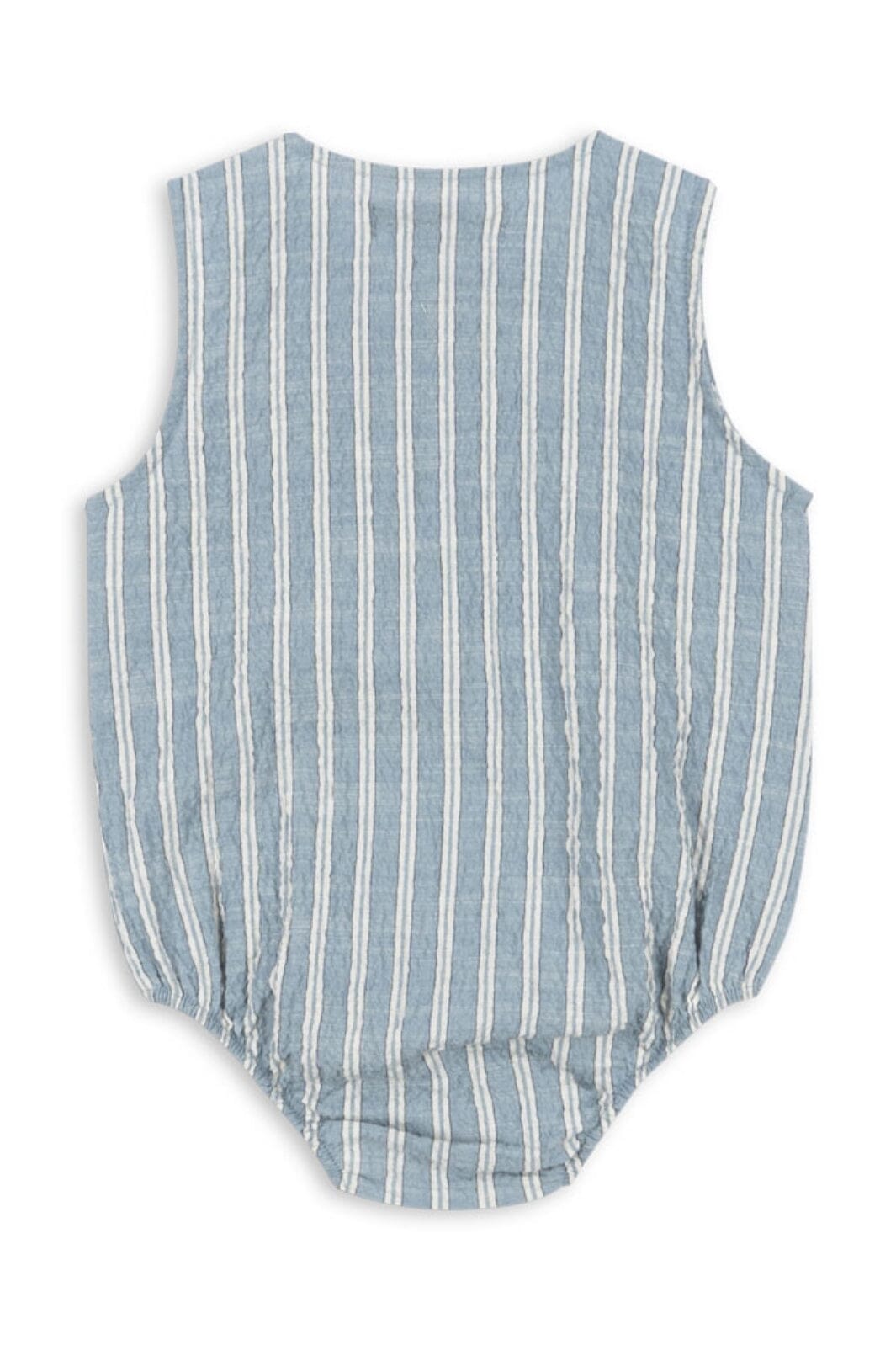 Konges Sløjd - Elliot Romper Gots Ks104779 - Trio Bleu Stripe