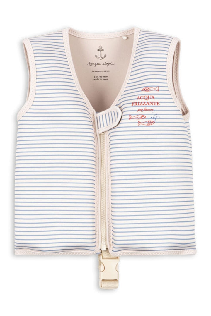 Konges Sløjd - Ellis Swim Vest Ks104783 - Stripe Bluie