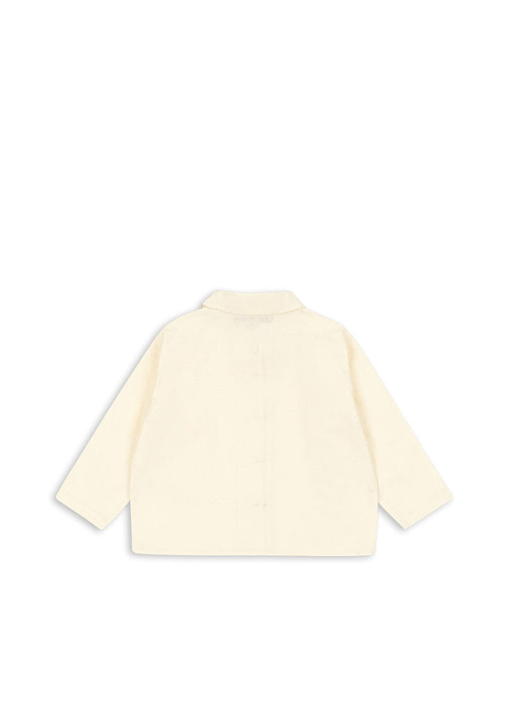 Konges Sløjd - Evia Cherry Shirt Gots Ks104795 - Cloud Cream