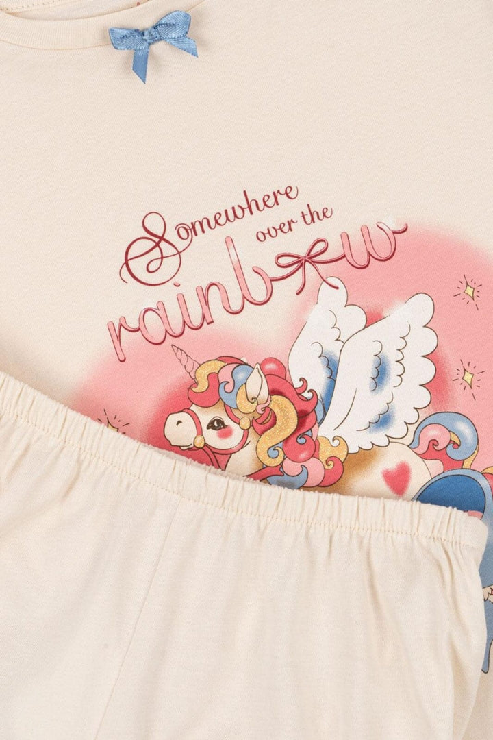 Konges Sløjd - Famo Frill Set Gots Ks103189 - Ecru