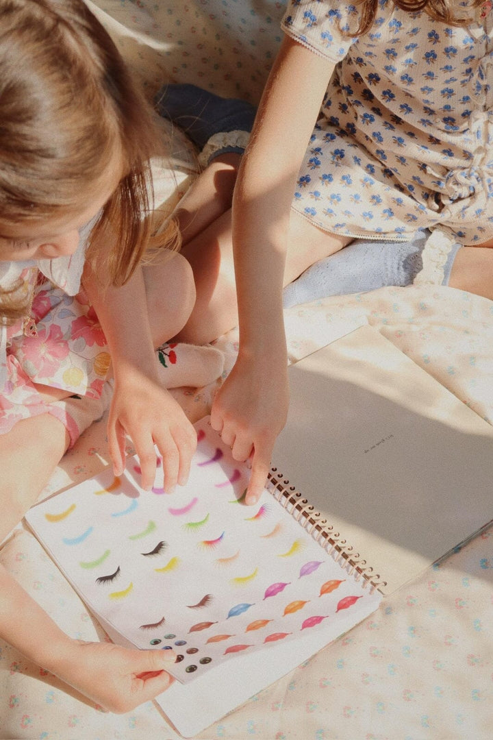 Konges Sløjd - Glam Me Up Sticker Book Fsc Ks102869 - Blush