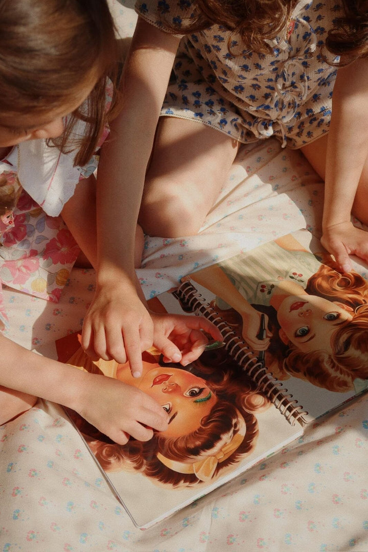 Konges Sløjd - Glam Me Up Sticker Book Fsc Ks102869 - Blush