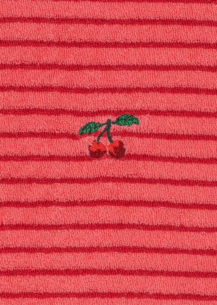 Konges Sløjd - Itty Sweat Shirt Gots Ks106045 - Cardinal Rose Stripe