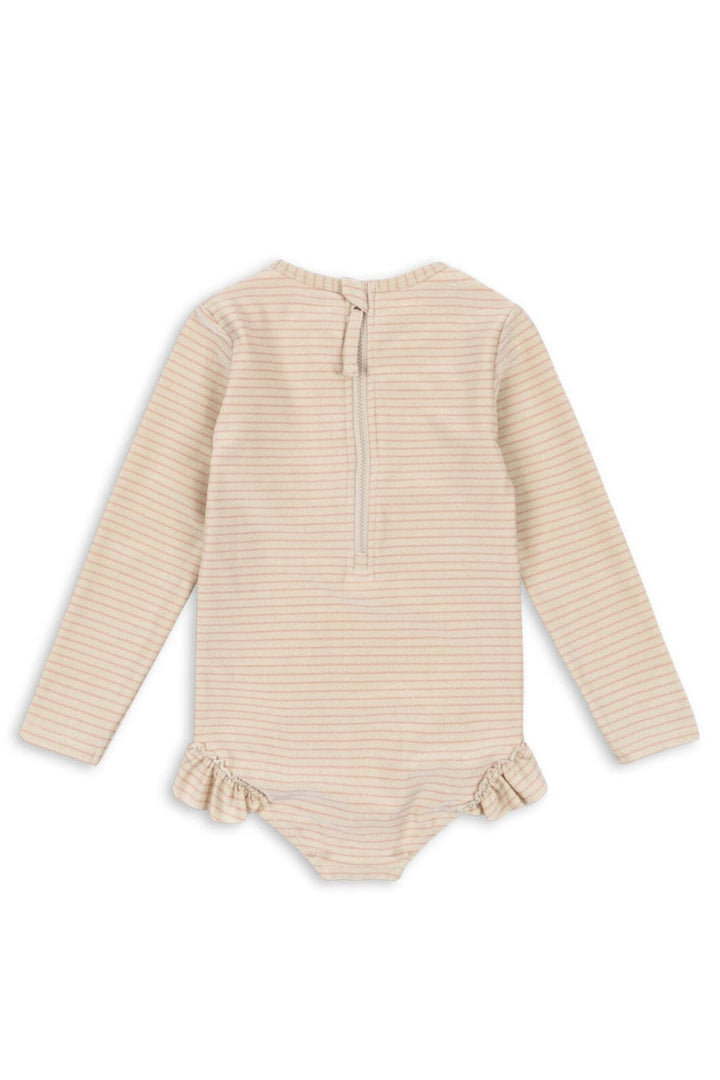 Konges Sløjd - Jade Ls Swimsuit Ks104856 - Rose Stripe