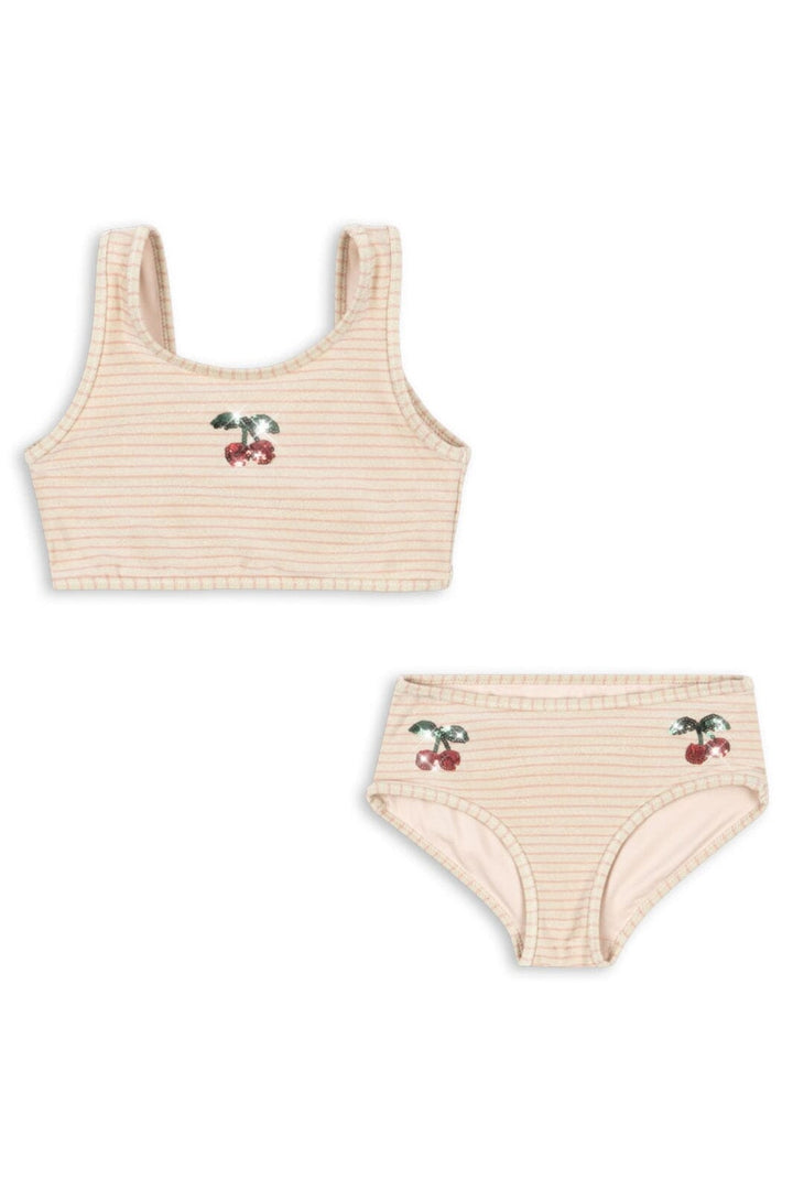 Konges Sløjd - Jade Swim Bikini Ks104857 - Rose Stripe