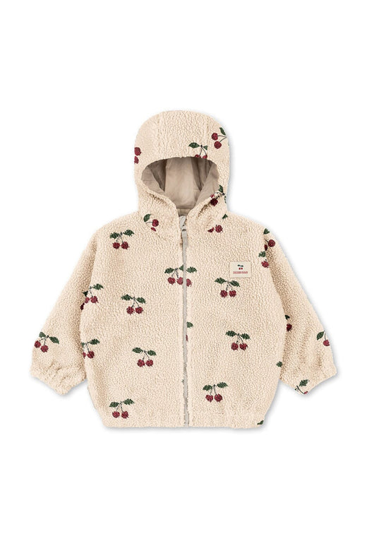 Konges Sløjd - Jody Teddy Hoodie Grs Ks106048 - Ma Grande Cerise