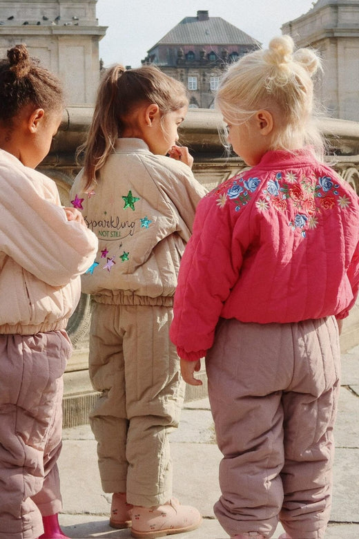 Konges Sløjd - Juno Bomber Jacket Ks103484 - Raspberry Wine