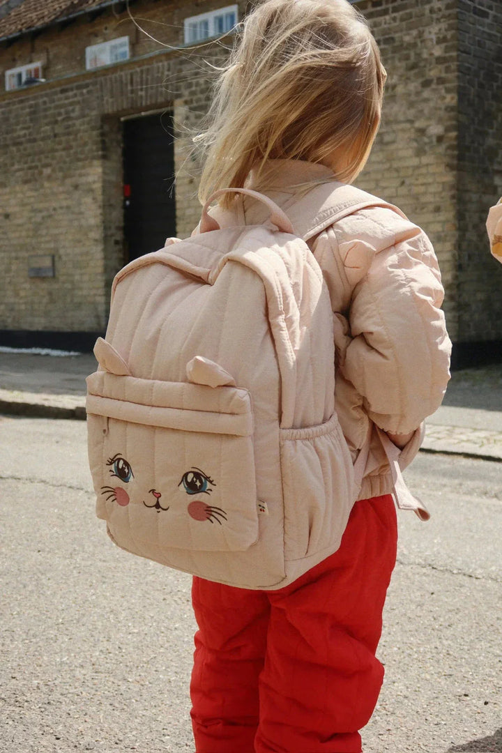 Konges Sløjd - Juno Kitty Backpack Ks104880 - Cameo Rose Tasker 