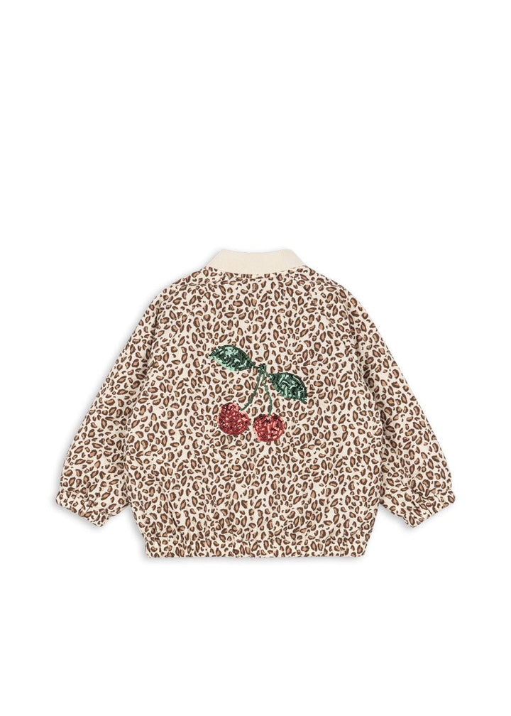 Konges Sløjd - Juno Printed Sequin Bomber Jacket Ks104884 - Leo Jakker 