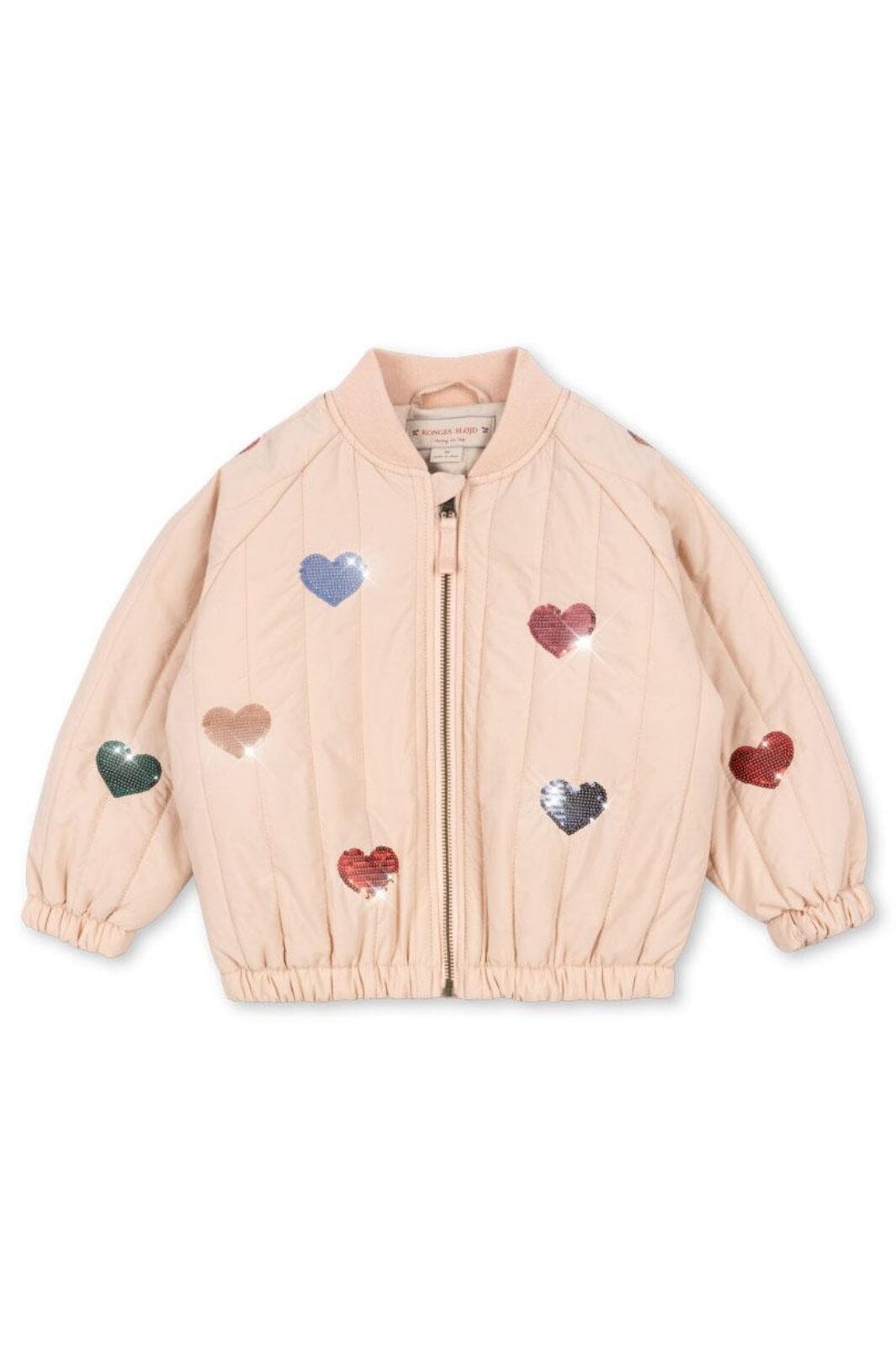 Konges Sløjd - Juno Sequin Bomber Jacket Ks103490 - Cameo Rose