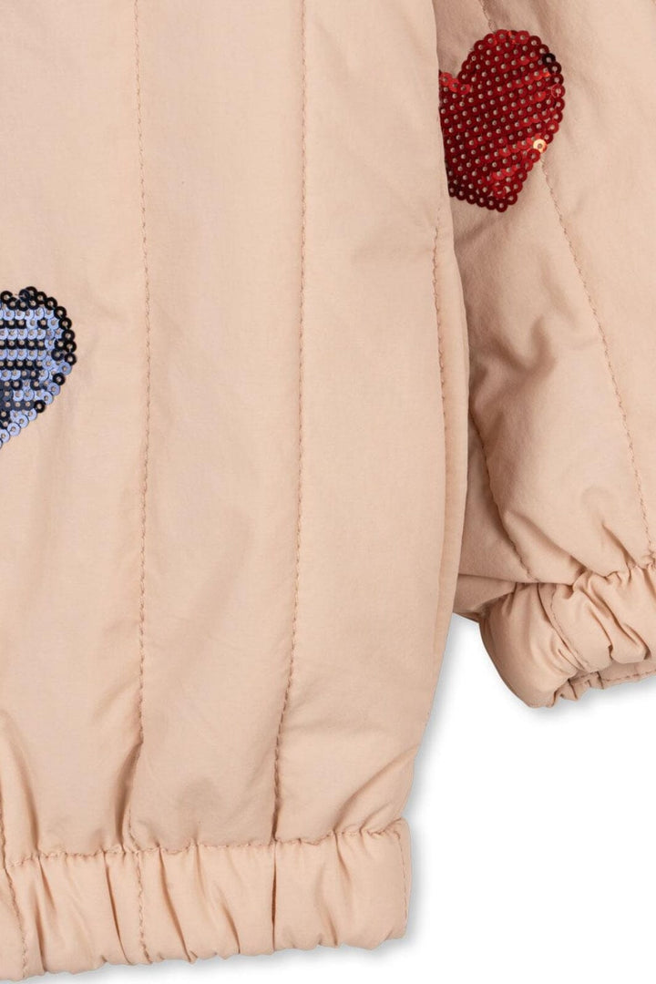 Konges Sløjd - Juno Sequin Bomber Jacket Ks103490 - Cameo Rose
