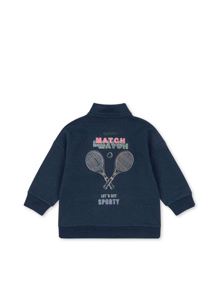 Konges Sløjd - Lou Half Zip Sweat Ocs Ks104939 - Spellbound Bluser 