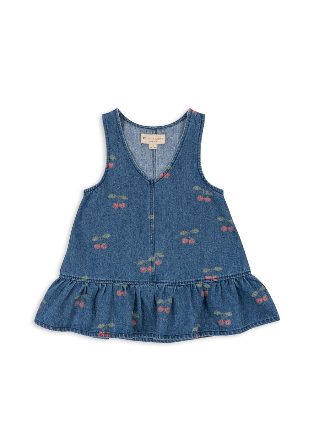 Konges Sløjd - Magot Dress Gots Ks107619 - Ma Grande Cerise Denim