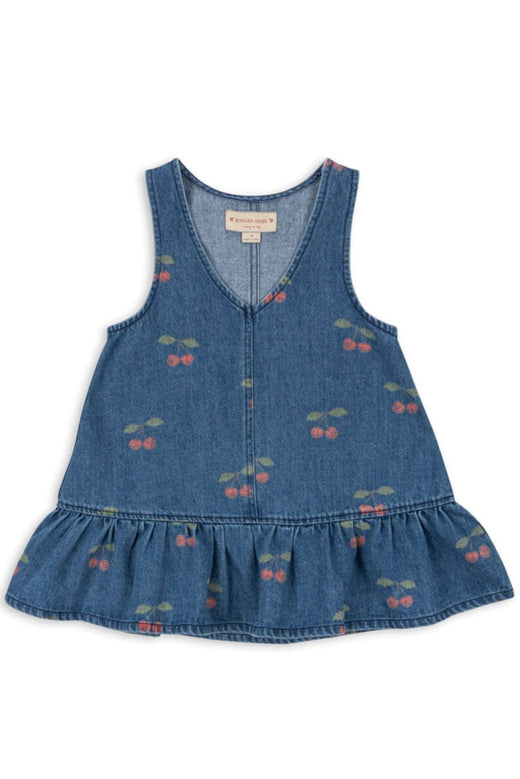 Konges Sløjd - Magot Dress Gots Ks107619 - Ma Grande Cerise Denim