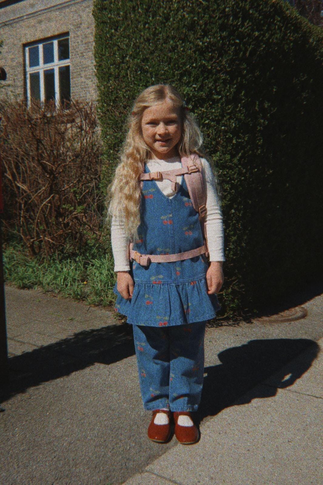 Konges Sløjd - Magot Dress Gots Ks107619 - Ma Grande Cerise Denim