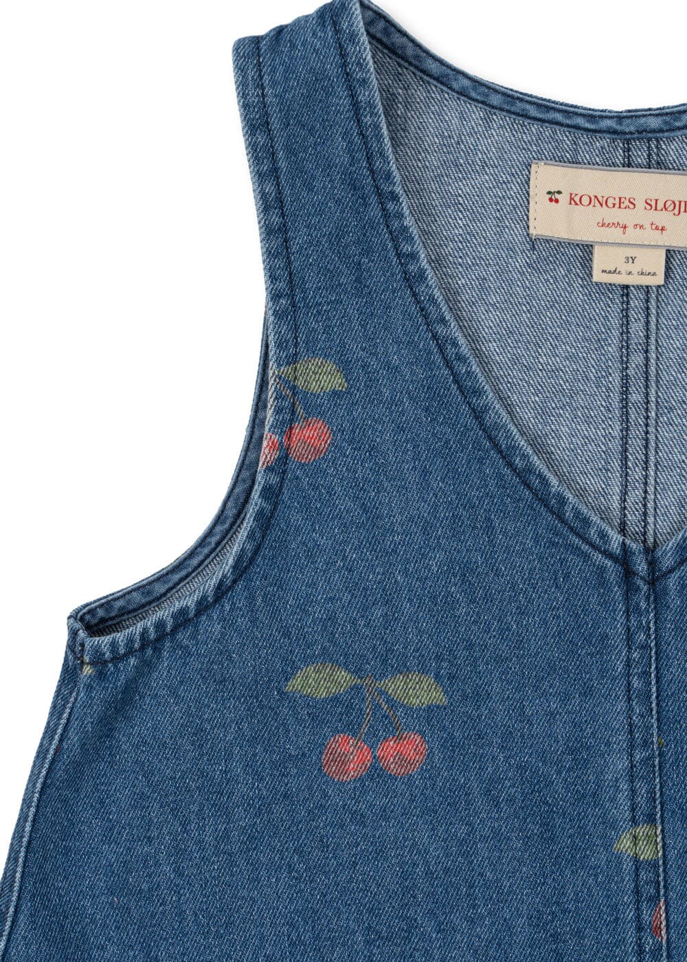 Konges Sløjd - Magot Dress Gots Ks107619 - Ma Grande Cerise Denim